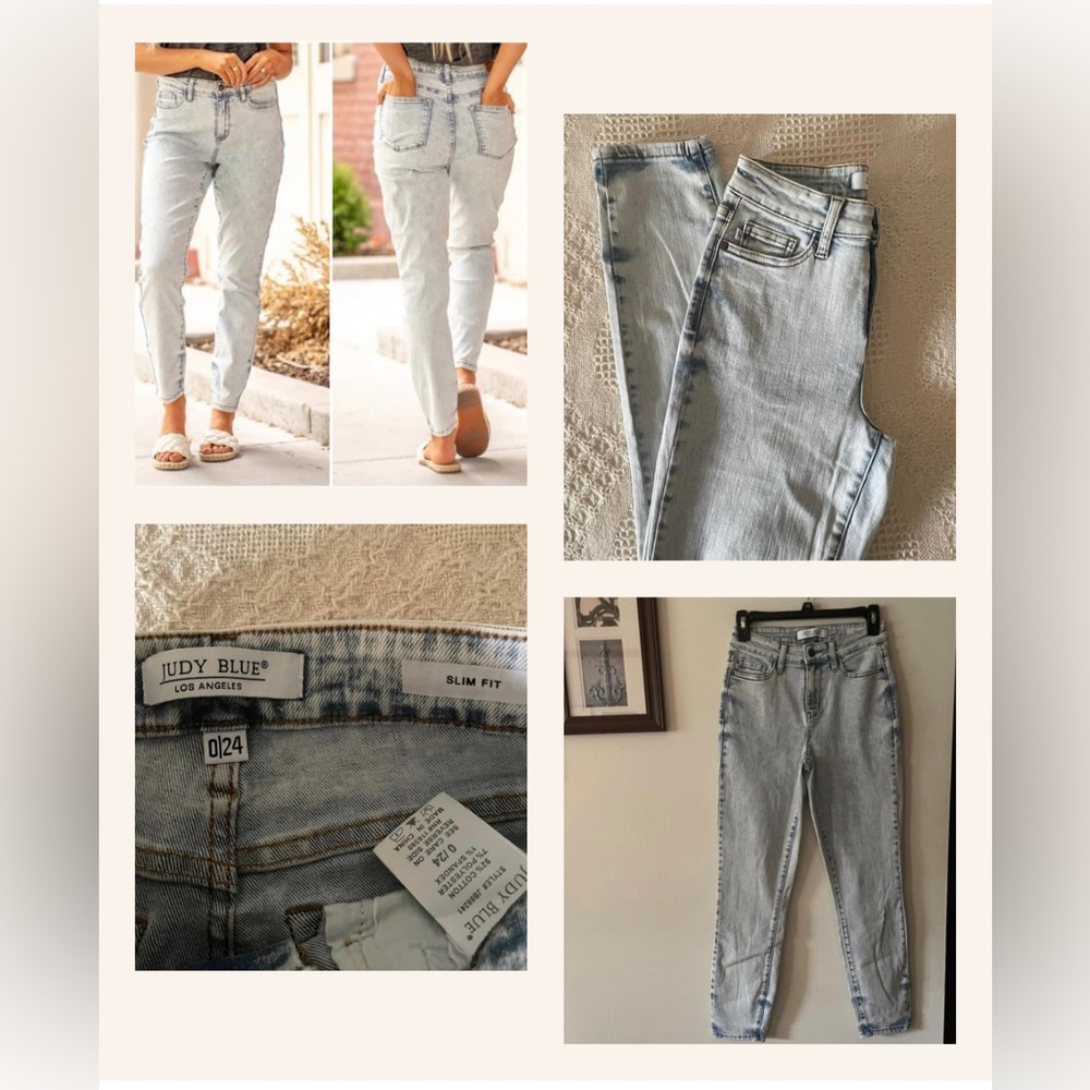 NWOT JUDY BLUE SLIM FIT JEANS